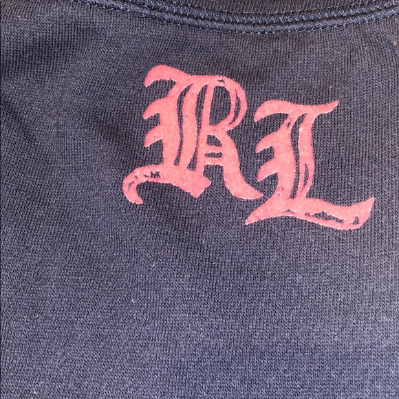 Ralph Lauren Navy sweats with initials - Picture 4 of 5